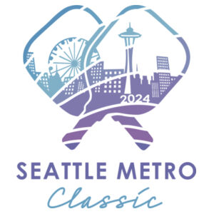 2024 Seattle Metro Classic – Comfort Colors Cotton Lightweight T-Shirt (Purple) Design