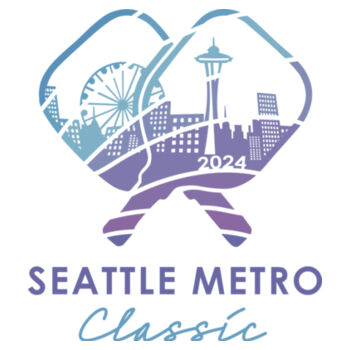 Seattle Metro 2024 Classic Purple  - Garment-Dyed Lightweight T-Shirt Design
