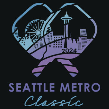 Seattle Metro 2024 Classic Purple  - Women's Islander Performance T-Shirt Design
