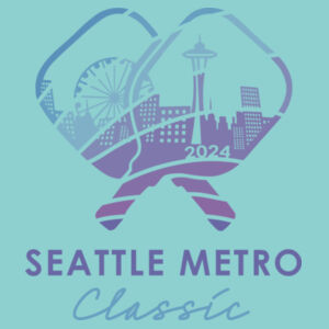 2024 Seattle Metro Classic – Unisex Paragon Performance T-Shirt (Purple) Design
