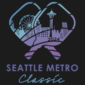 2024 Seattle Metro Classic - Womens PosiCharge ® Tri Blend Wicking Tank (Purple) Design